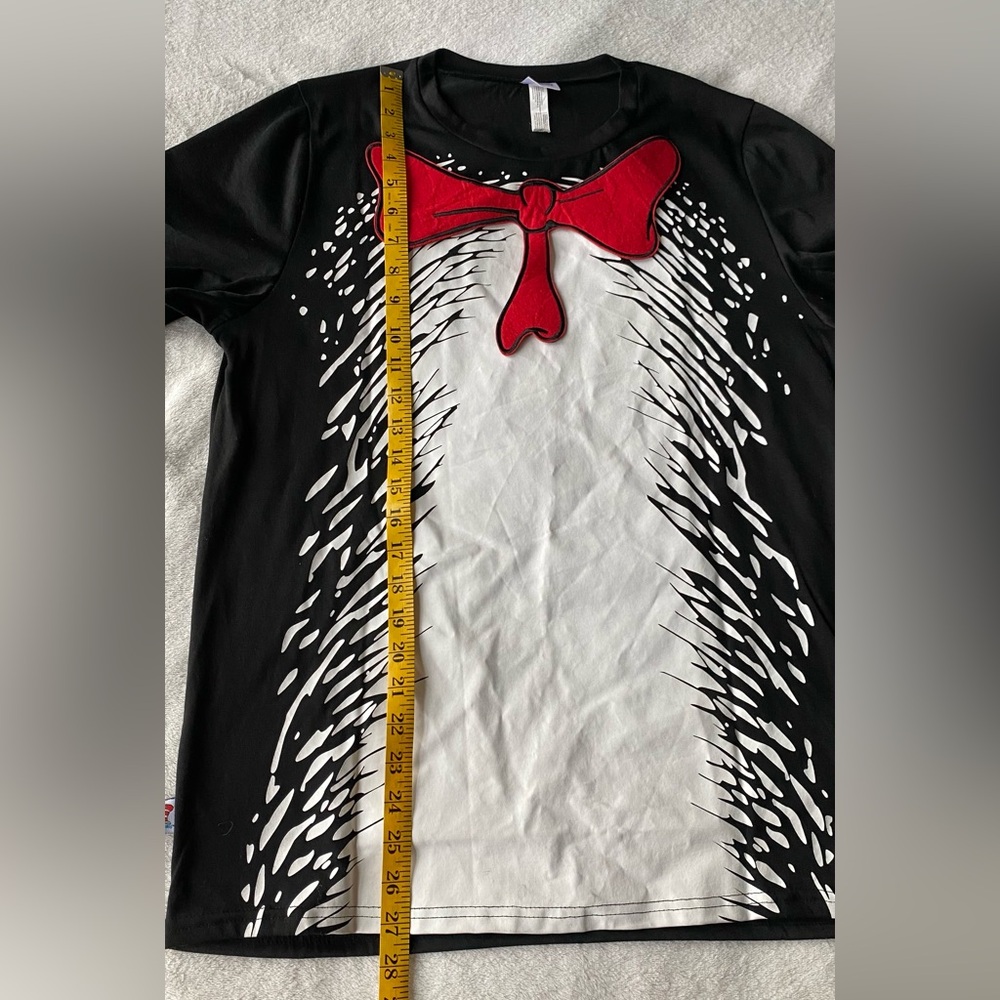 Adult Dr. Seuss Cat in the Hat Costume Shirt - Picture 8 of 10